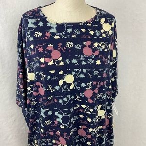 Lularoe Disney Irma Tunic Top Minnie Mouse Size S - NWT
